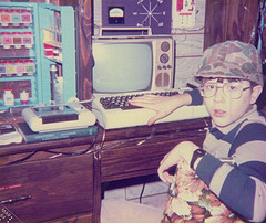 Me back in 1984 with my Commodore Vic 20