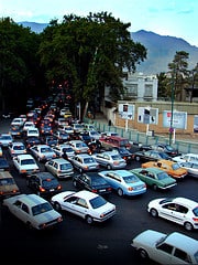 Tehran Traffic Jam
