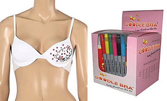 18-Year-Old Inventor Shows Off Doodle Bra –