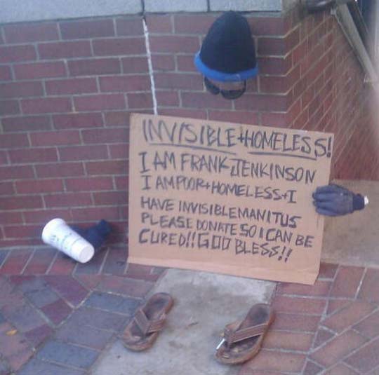 Funny Homeless Sign 07