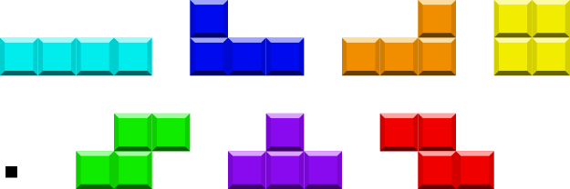Tetris Pieces
