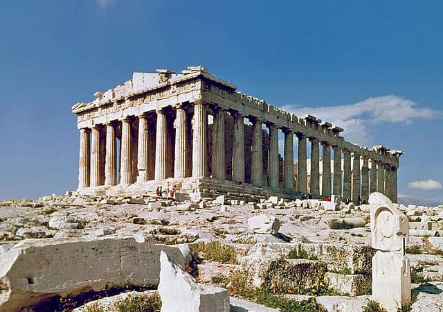 O Partenon de Atenas adj