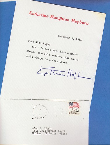 Kate Hepburn Letter