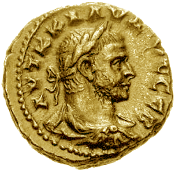 Claudius ii Coin (Colourised)