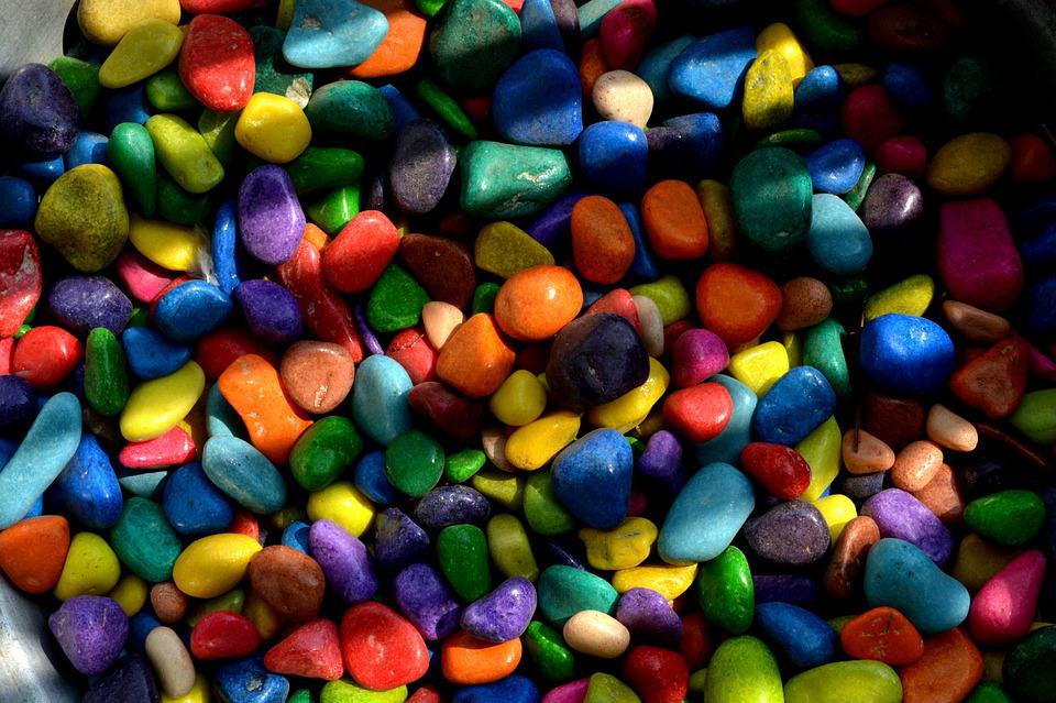 Colored Rocks